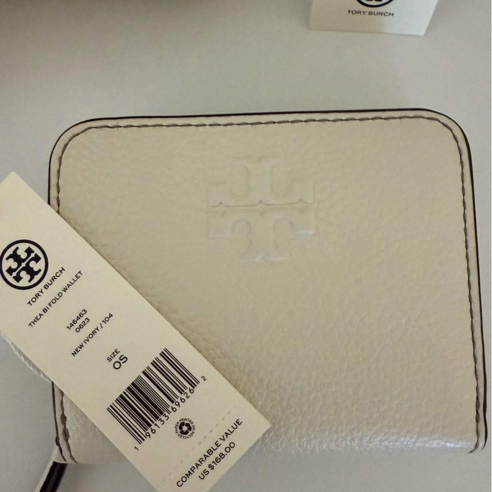 Tory Burch Thea Satchel & Wallet Set – New Ivory – NWT - Picture 9 of 13